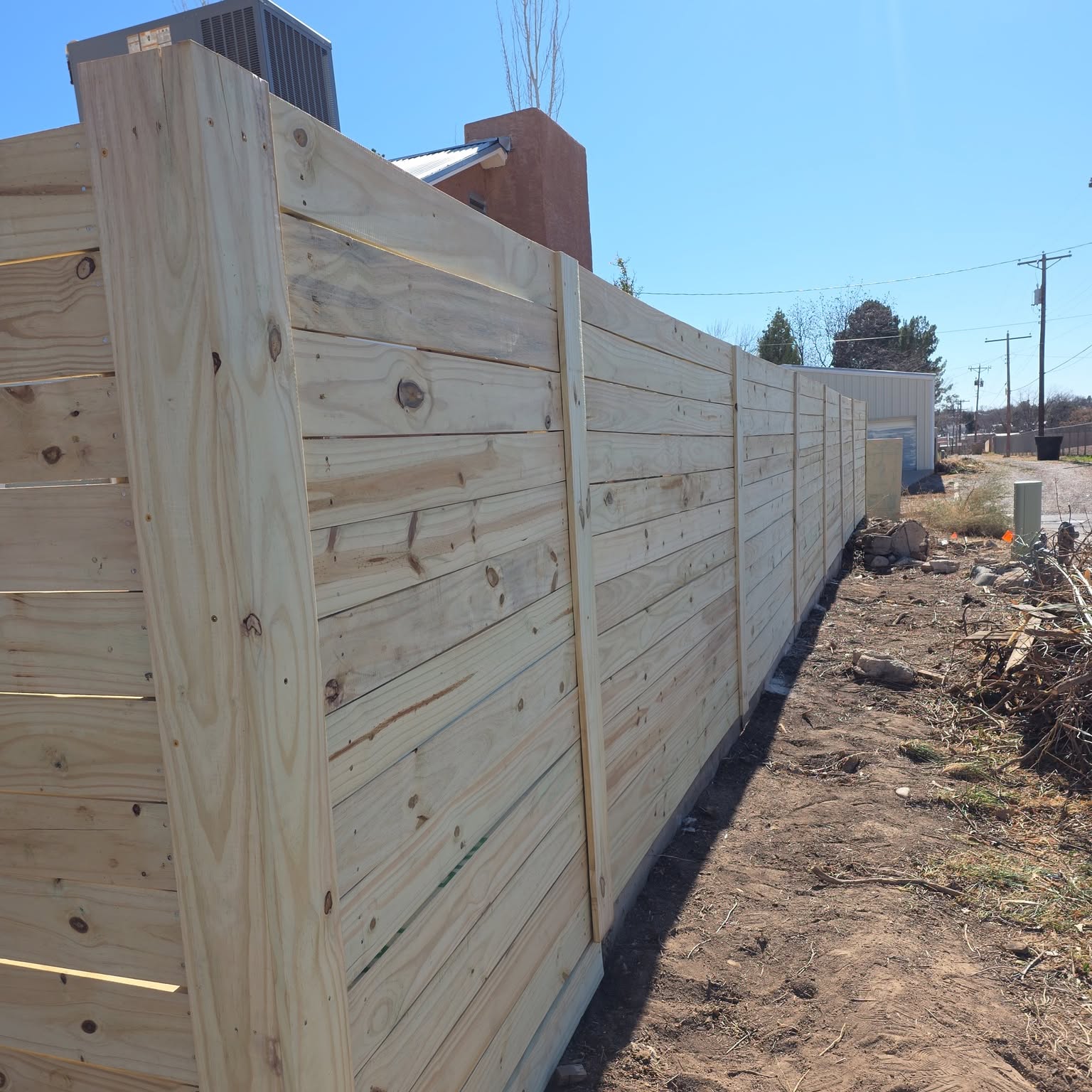 fence work by Roswell Lawn Care