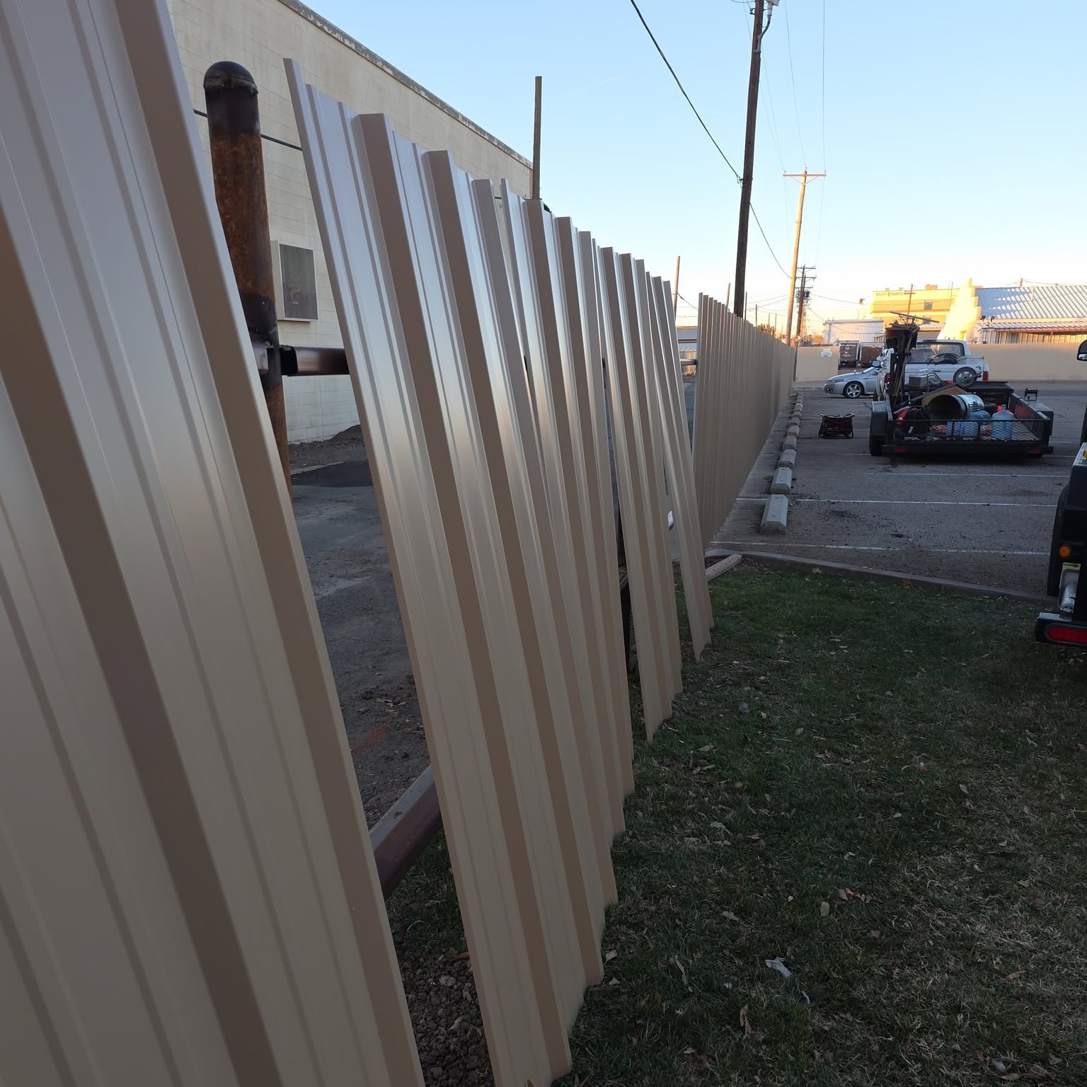 fence work by Roswell Lawn Care